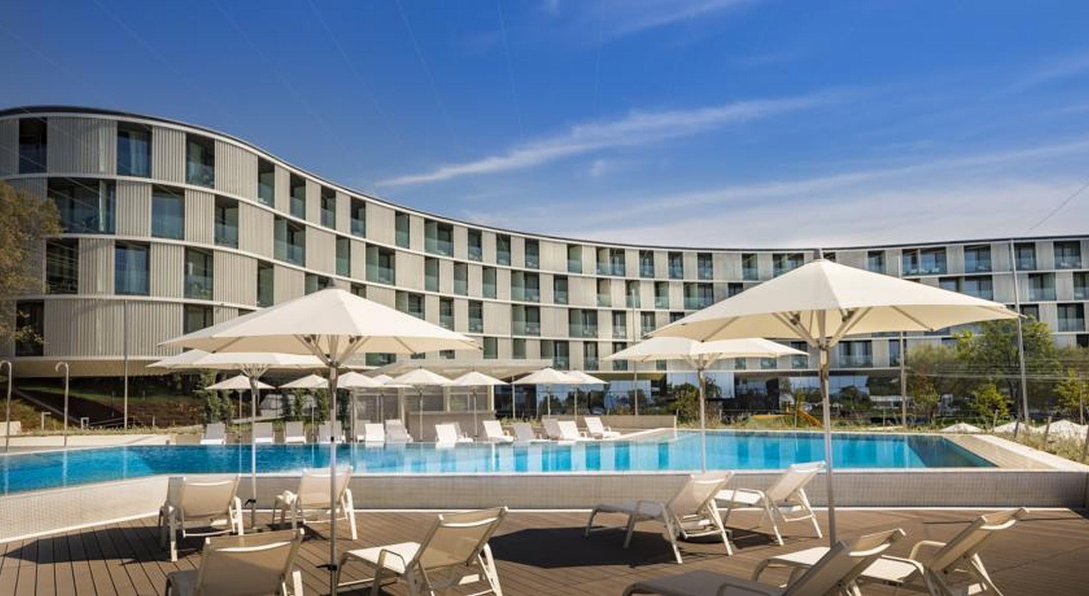 Maistra Select Family Hotel Amarin Rovigno Esterno foto